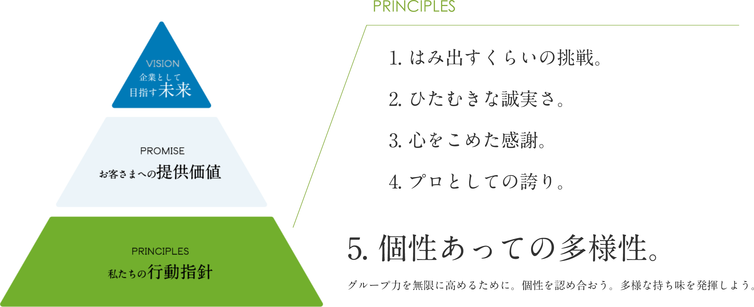 多様性ピラミッド